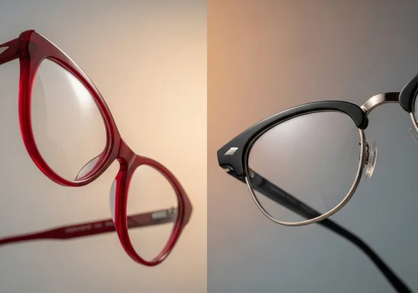 Stylish cat-eye and browline glasses frames